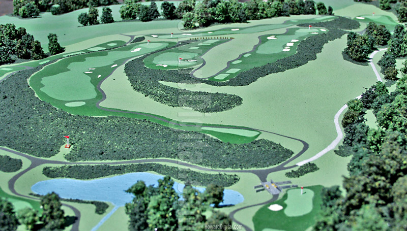 Golf Course Models - Hill Top Golf Course Model - Location Model-03