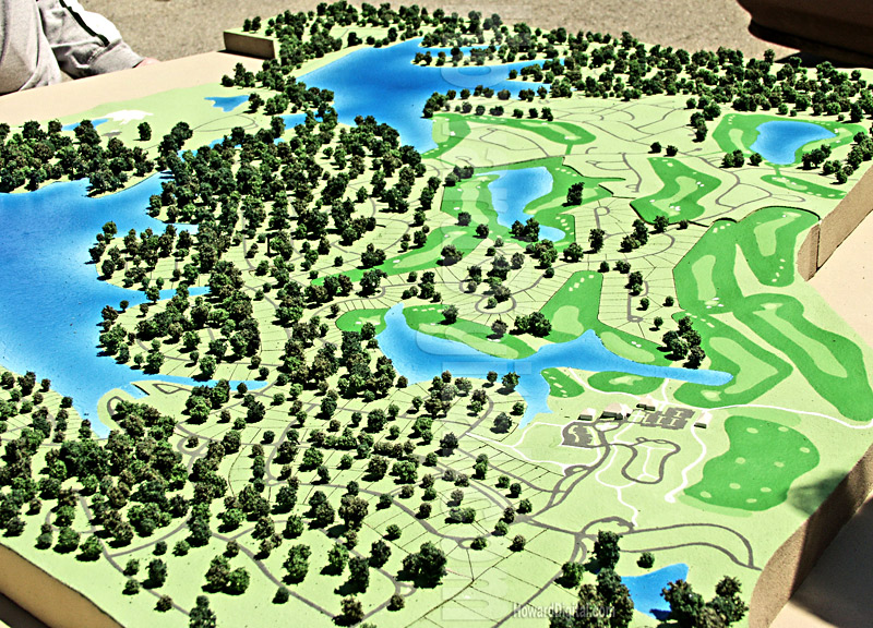 Golf Course Models - Reunion Golf Course Model - Location Model-03