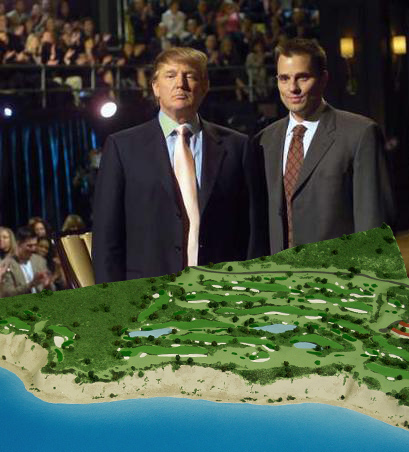 Golf Course Models - Trump National Golf Club - Golf Course Model - Los Angeles, California, CA Model-01