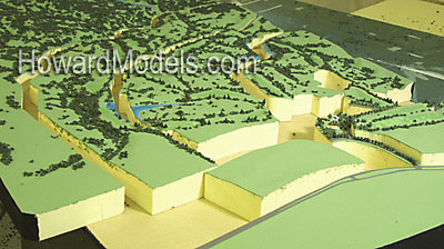 Golf Course Models - Reunion Golf Course Model - Location Model-02