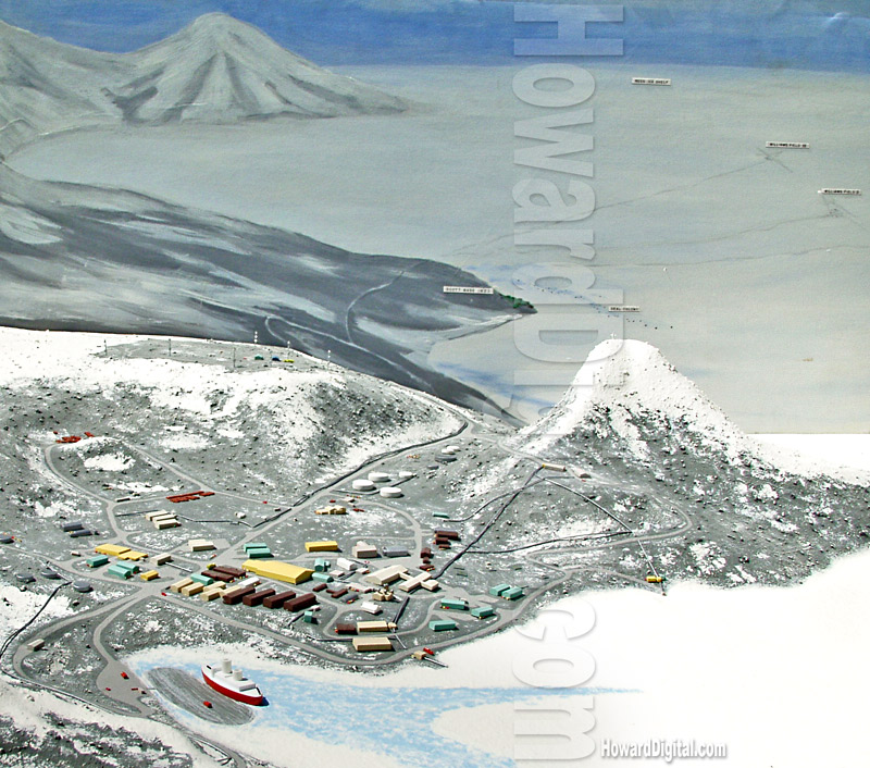Landform Models - McMurdo Station Model - Antartica