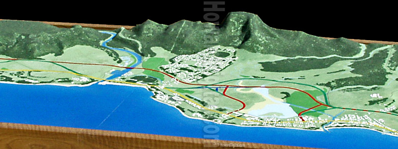 Landform Models - Hawaii Highway Model - Hawaii Highway