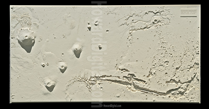 Relief Maps - Olympus Mons Model - Olympus Mons Model-01