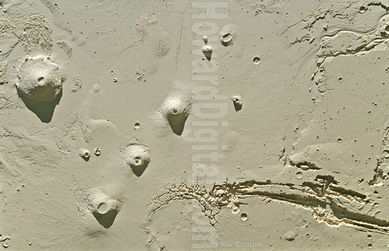 Relief Maps - Olympus Mons Model - Olympus Mons Model-02
