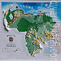 Venezuela Plastic Map