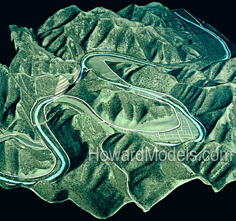 Landform Models - West Virginia Highway project Model - West Virginia, VA