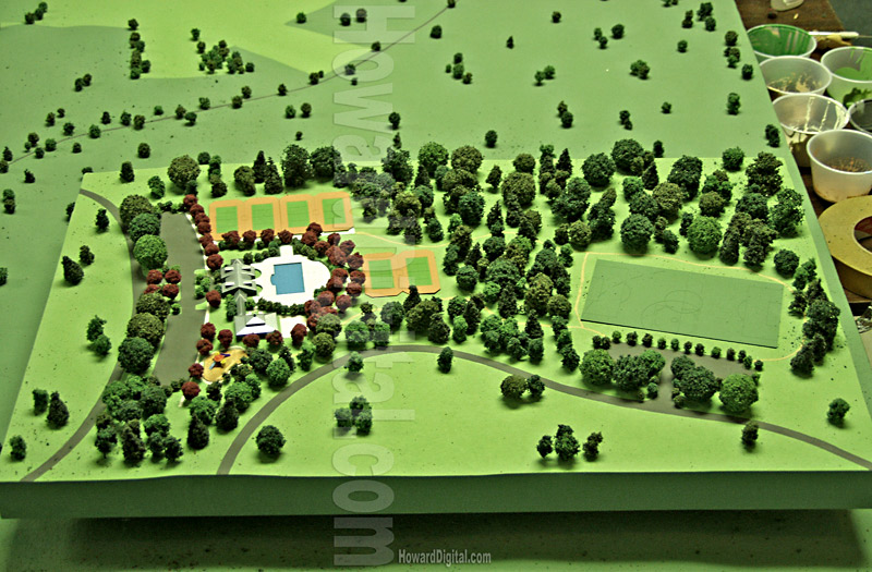 Landscape Models - The Farms Landscape Model - Charlotte, North Carolina, NC Model-01