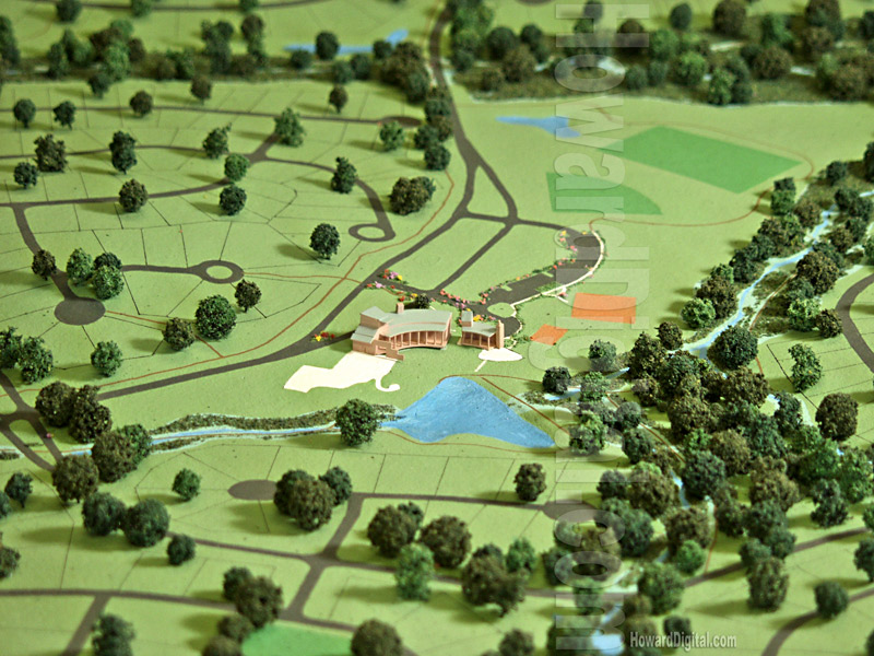 Landscape Models - Pulte Homes Landscape Model - High Point, North Carolina, NC Model-01
