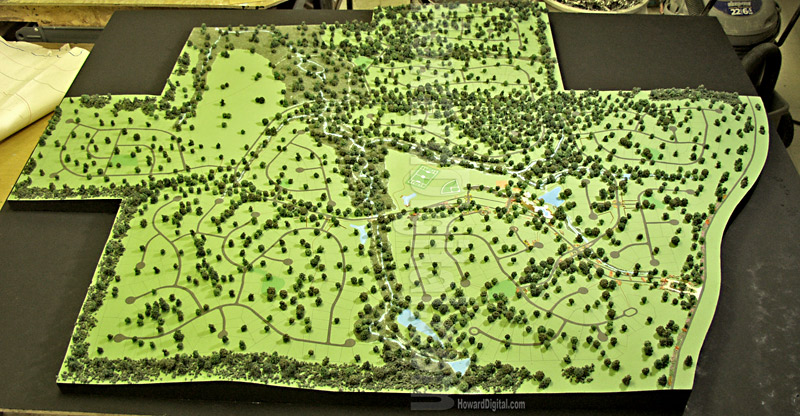 Landscape Models - Pulte Homes Landscape Model - High Point, North Carolina, NC Model-02