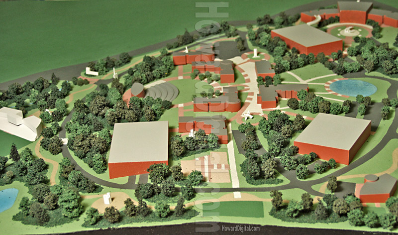 Landscape Models - Tyler College Landscape Model - Midlothian, Virginia, VA Model-04