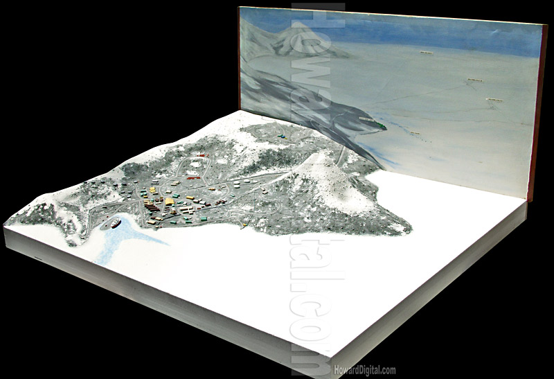 Antartica Topo - Site Models - McMurdo Station Site Model - Antarctica Model