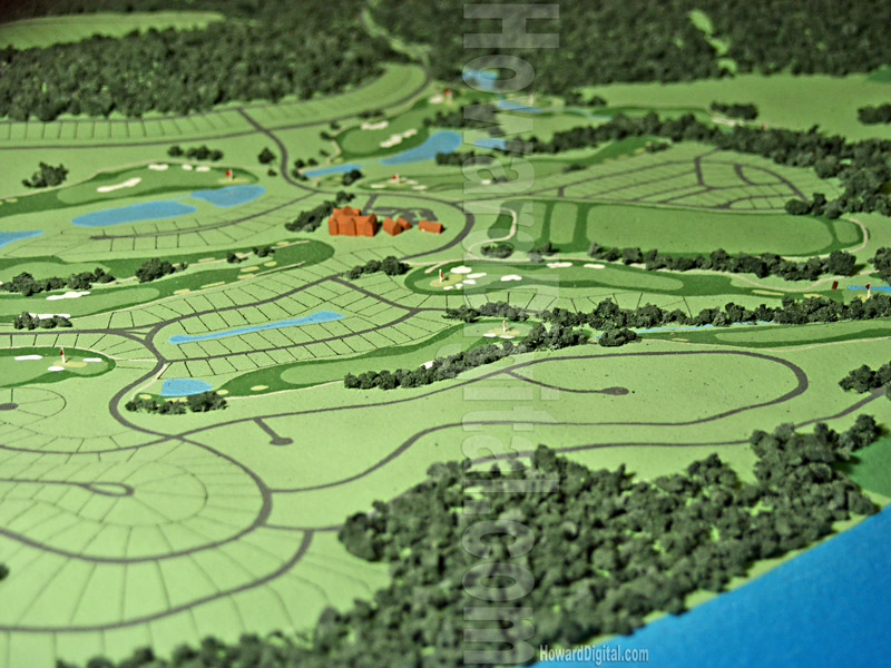 Site Models - Tennesee National Site Model - Loudon, Tennessee, TN Model 03
