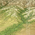 Afghanistan Painted Terrain Models