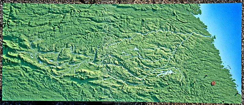 Terrain Models - Housatonic Watershed Terrain Model - Massachusetts, Connecticut, New York Model-03