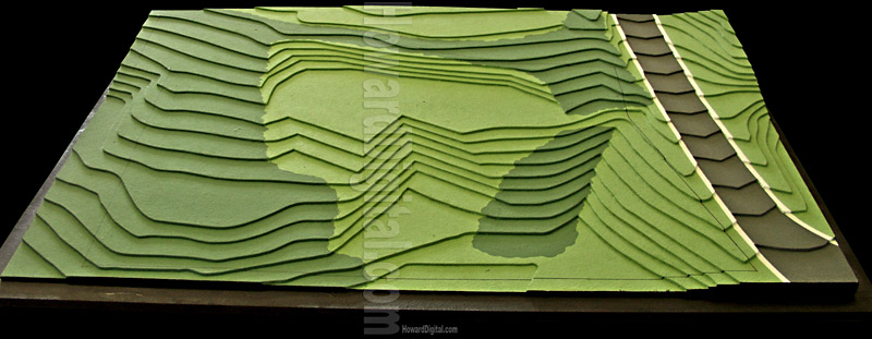 Glencairn Topographic Model - St Louis, Missouri, MO