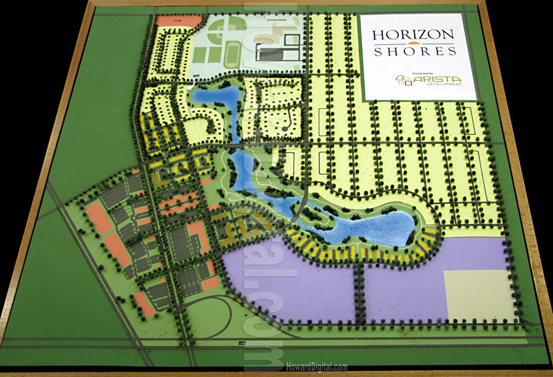 Topography Models - Horizon Shores Topography Model - Moorhead, Minnesota, MN Model-01