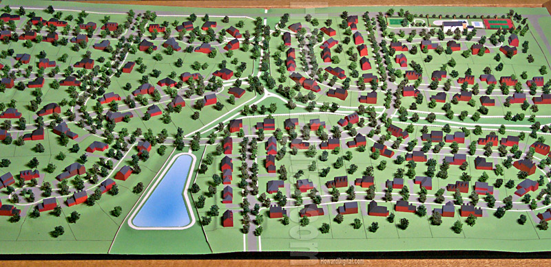 Topography Models - Stone Hill Village Topography Model - Location Model-03