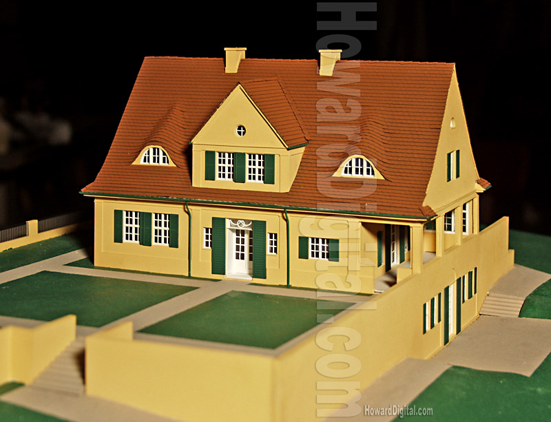 Mies van der Rohe Model - Riehl House - Howard Architectural Models - Architectural Model