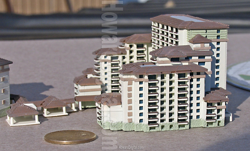 Hawaii Villas Architectural Model