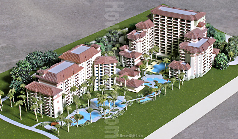 Beach Villas at Ko Olina Resort Architectural Model
