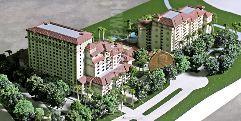 Beach Villas Ko Olina Architectural Model