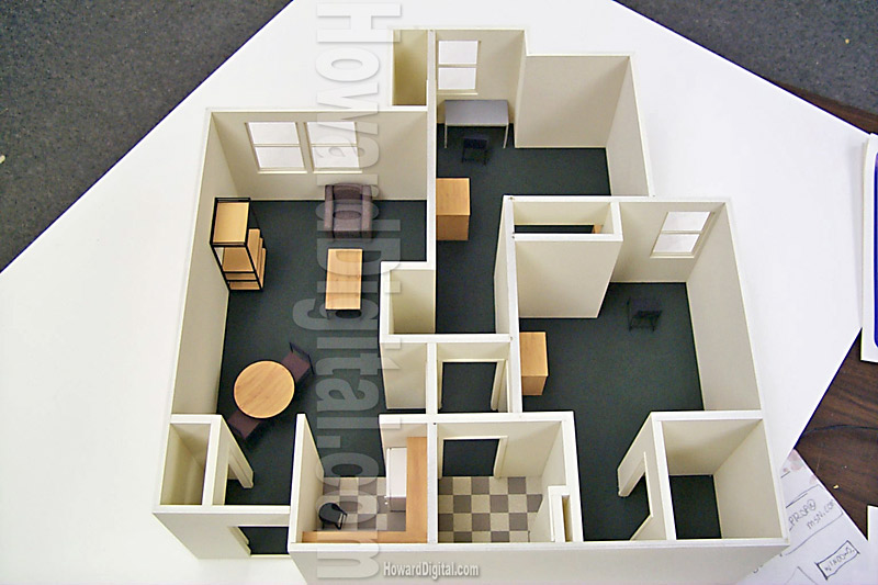 Dorm - Howard Architectural Models Architectural Model