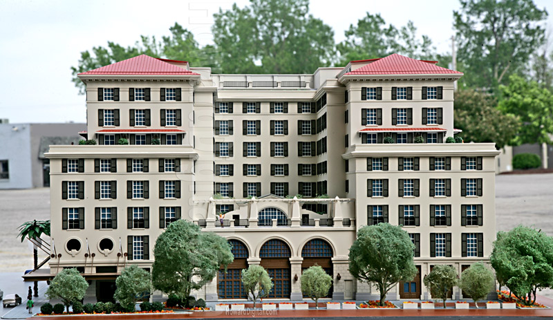 Charleston South Carolina - Howard Architectural Models Architectural Model
