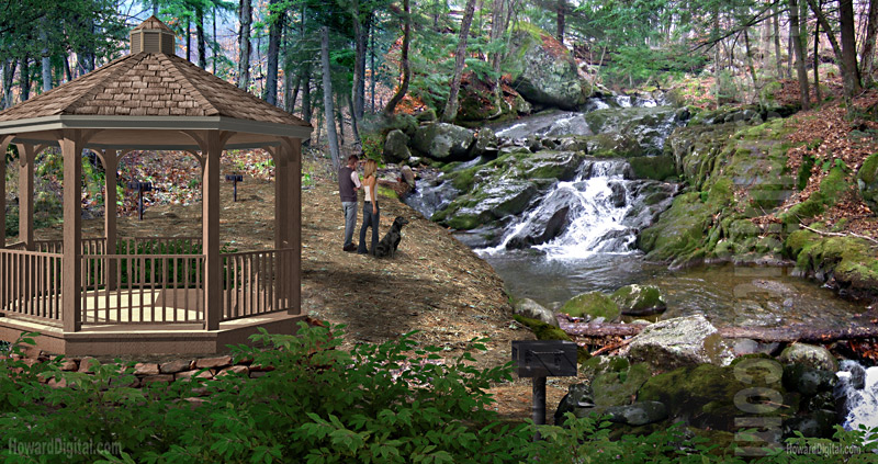 Architectural Rendering - Great Brook Preserve Resort - Maine’s Sunday River area ME