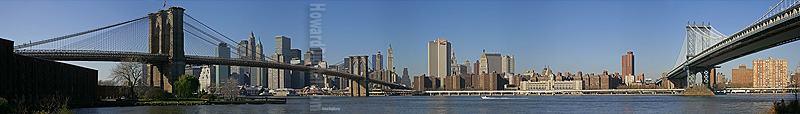 Brooklyn Manhattan Bridge Pano