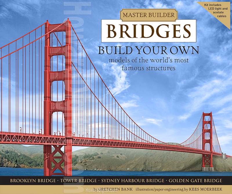 Golden Gate Bridge Rendering Bridges Book Cover