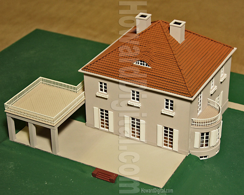 Eichstaedt Home - Mies van der Rohe, Howard Architectural Models, Architectural Model