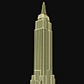3d Model of the empire state building