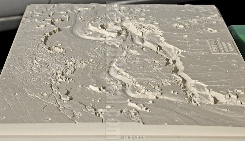 Relief Maps - Kasei Valles Model - Kasei Valles Model-07