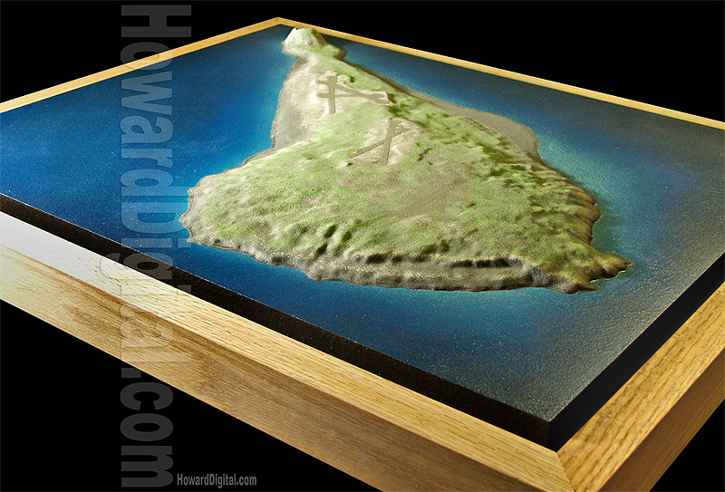 Iwo Jima Architectural Model