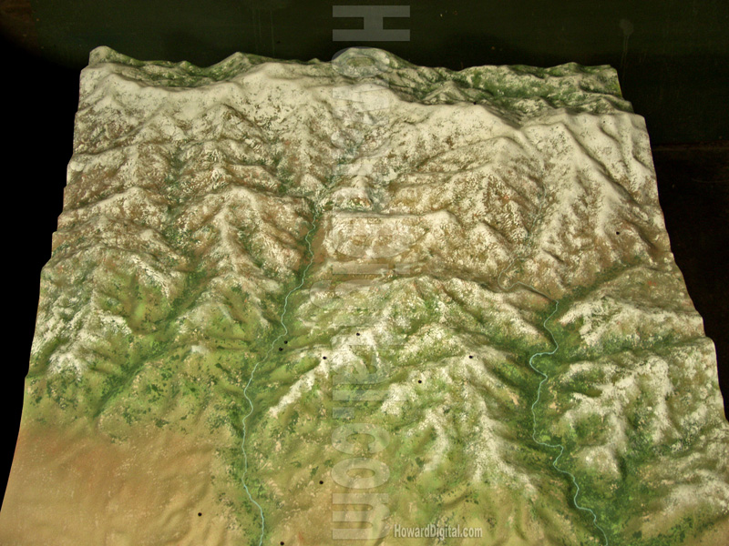 Scale Model of Afghanistan