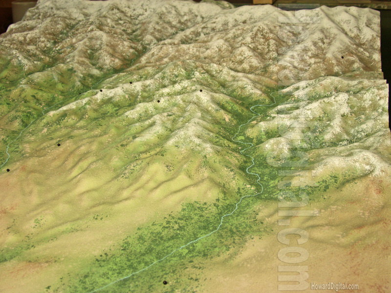Afghanistan Painted Terrain Models