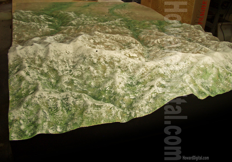 Afghanistan 3D Terrain Model
