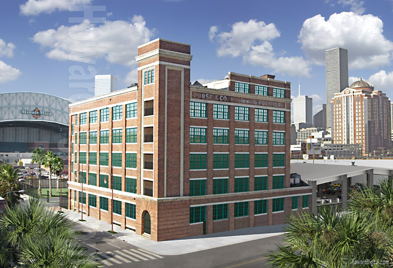 3D Rendering - City View Lofts - Houston Texas TX - Reuther Investments, Inc.