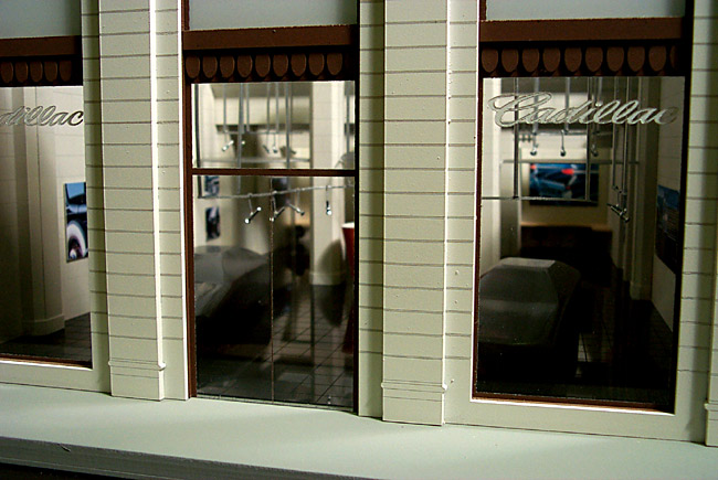 Howard Architectural Models Cadillac Showroom Detailed Model Model