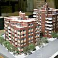 Westwood Terrace Model - Howard Architectural Models