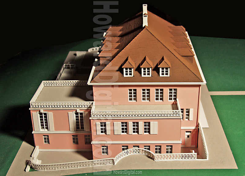 Berlin Urbig - Mies van der Rohe, Howard Architectural Models, Architectural Model