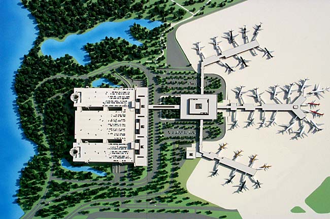 Norfolk Airport Howard Architectural Models