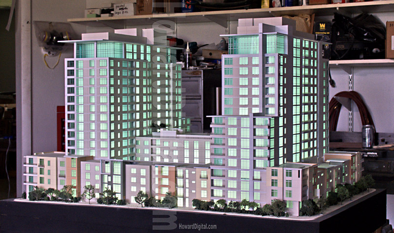Real Estate in San Diego California, Howard Architectural Models, San Diego, CA, Architectural Model
