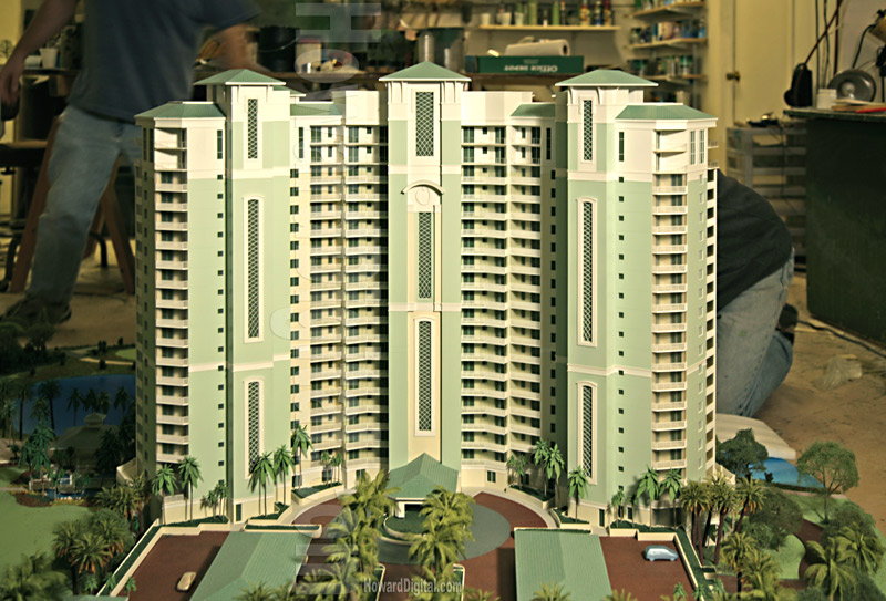Florida Condominium - Architectural Model Howard Architectural Models