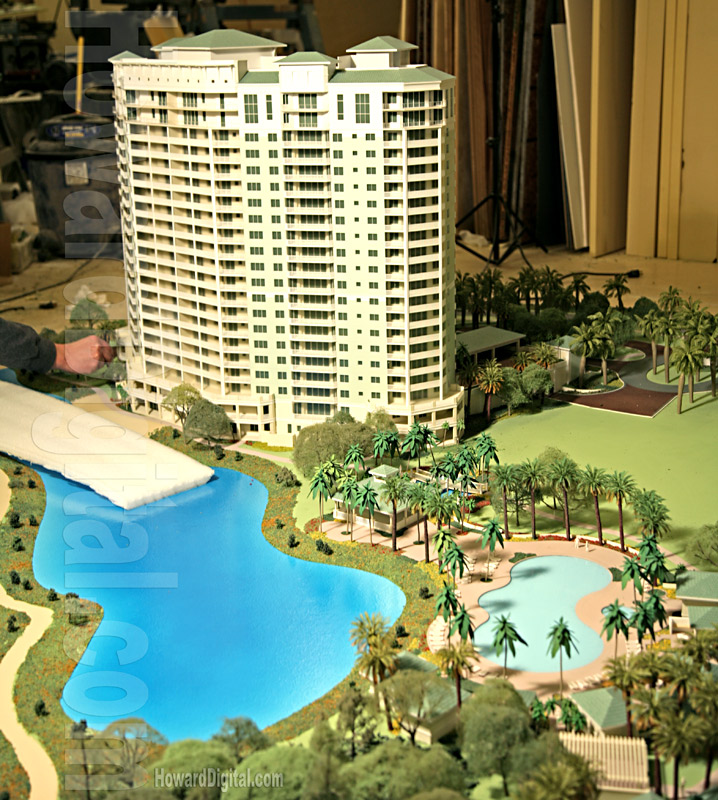 Florida Golf Course - Architectural Model Howard Architectural Models