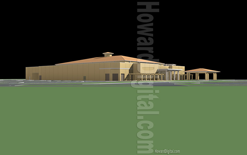 Florida Resort, Howard Architectural Models Architectural Model
