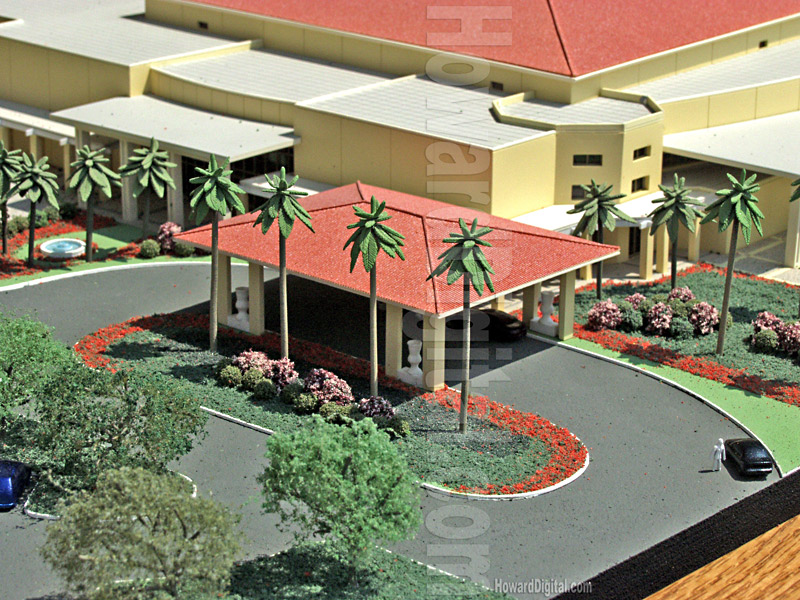 Miami Beach Resort, Howard Architectural Models Architectural Model