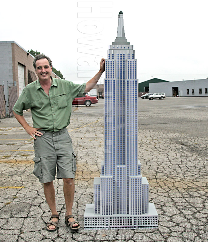 Movie Set Models, Howard Architectural Models Empire State Building, New York