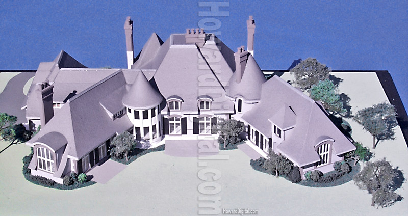 Hawk Residence Scale Model,  Architectural Model - Howard Architectural Models  