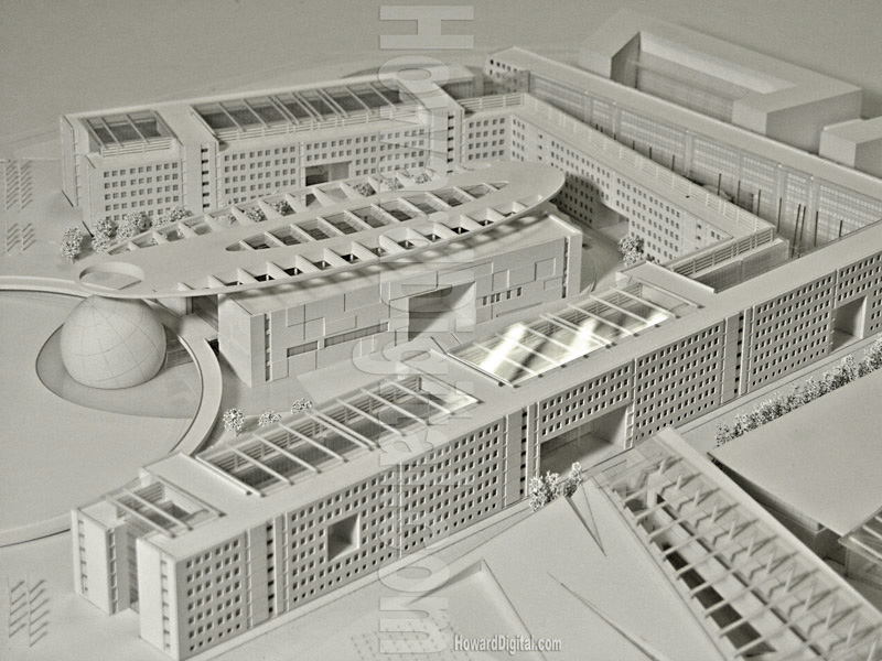 Headquarters Model, Howard Architectural Models Architectural Model